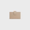 Accordeon Card Holder Nino in Supple Grained Calfskin