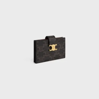 Accordeon Card Holder Nino in Triomphe Canvas