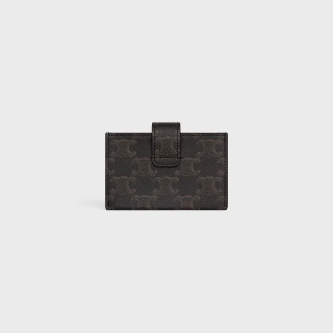 Accordeon Card Holder Nino in Triomphe Canvas