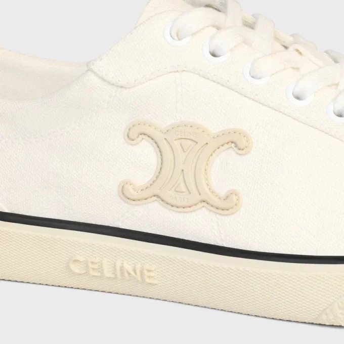 Alan Sneaker with Triomphe in Canvas Alan Sneaker with Triomphe in Canvas