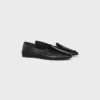 Aura Loafer in Crocodile Stamped Lambskin Aura Loafer in Crocodile Stamped Lambskin