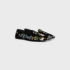 Aura Loafer in Flowers Embroidered Velvet Aura Loafer in Flowers Embroidered Velvet