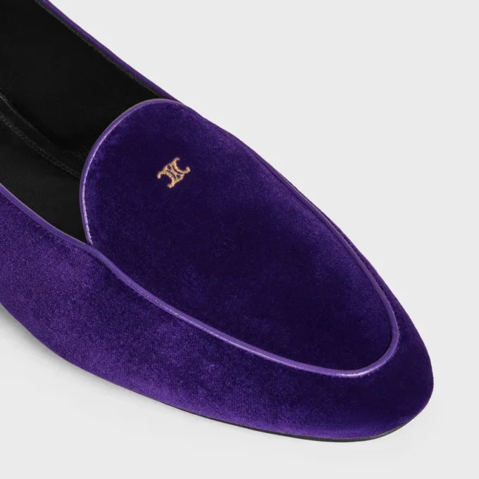 Aura Loafer in Velvet Aura Loafer in Velvet
