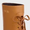 Austin Lace-Up Boot in Shiny Calfskin Austin Lace-Up Boot in Shiny Calfskin