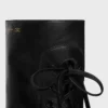 Austin Lace-Up Boot in Shiny Calfskin Austin Lace-Up Boot in Shiny Calfskin