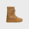 Austin Lace-Up Boot in Suede Calfskin and Shearling Austin Lace-Up Boot in Suede Calfskin and Shearling