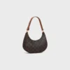 Ava Bag in Triomphe Canvas and Calfskin Ava Bag in Triomphe Canvas and Calfskin