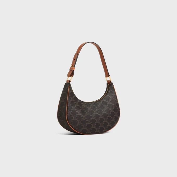 Ava Bag in Triomphe Canvas and Calfskin Ava Bag in Triomphe Canvas and Calfskin