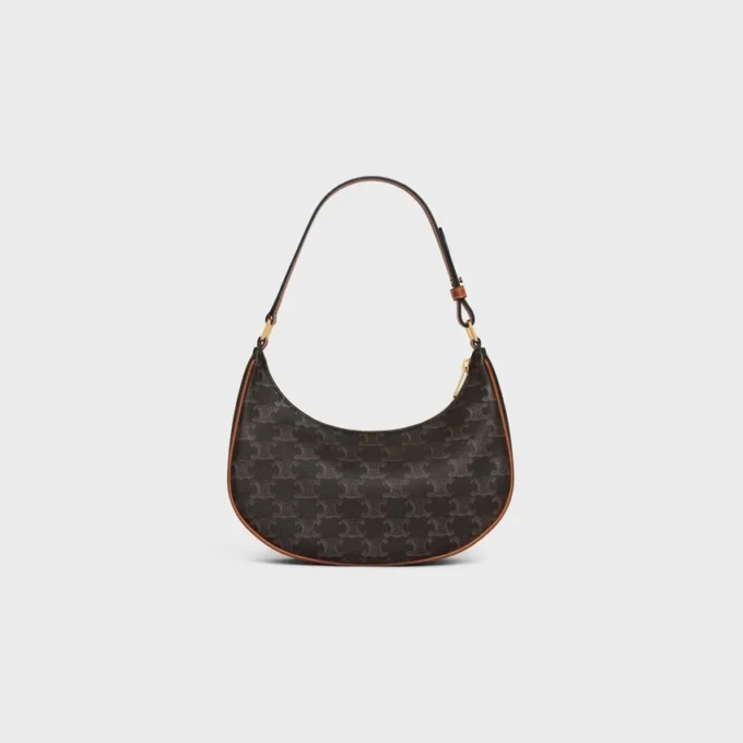 Ava Bag in Triomphe Canvas and Calfskin Ava Bag in Triomphe Canvas and Calfskin