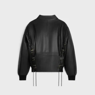 Aviator Blouson Jacket in Soft Lambskin