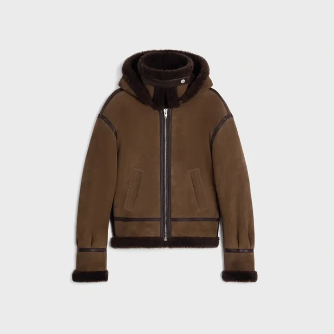 Aviator Jacket in Suede Aviator Jacket in Suede