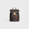 Backpack Celine Bonnie in Triomphe Canvas and Calfskin Backpack Celine Bonnie in Triomphe Canvas and Calfskin