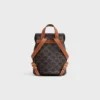 Backpack Celine Bonnie in Triomphe Canvas and Calfskin Backpack Celine Bonnie in Triomphe Canvas and Calfskin