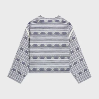 Baja Cardigan Jacket in Cotton Wool