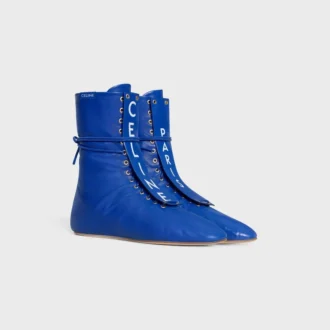 Ballet High – Lace-Up Boot in Lambskin