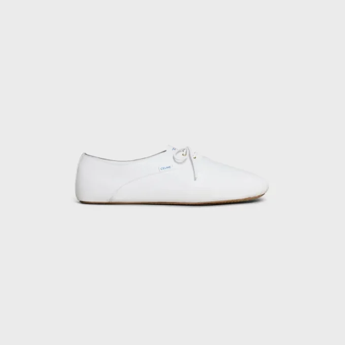 Ballet Lace-Up Shoe in Lambskin Ballet Lace-Up Shoe in Lambskin