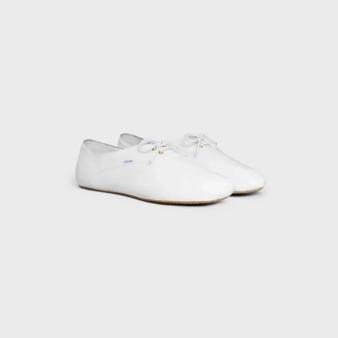 Ballet Lace-Up Shoe in Lambskin Ballet Lace-Up Shoe in Lambskin