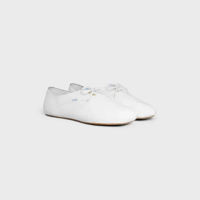 Ballet Lace-Up Shoe in Lambskin Ballet Lace-Up Shoe in Lambskin