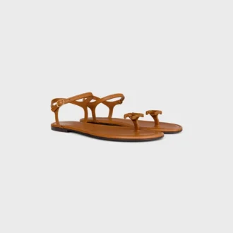 Bay – Triomphe Thong Sandal in Supple Calfskin