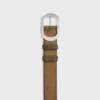 Bc-21 35Mm Belt in Suede Calfskin with Waxed Effect Bc-21 35Mm Belt in Suede Calfskin with Waxed Effect