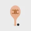 Beach Rackets in Wood and Calfskin