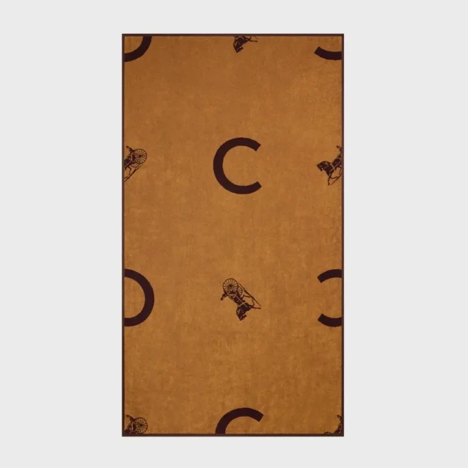 Beach Towel in C Sulky Terry Cotton Beach Towel in C Sulky Terry Cotton