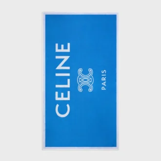 Beach Towel in Celine Triomphe Terry Cotton