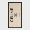 Beach Towel in Celine Triomphe Terry Cotton Beach Towel in Celine Triomphe Terry Cotton