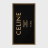 Beach Towel in Celine Triomphe Terry Cotton Beach Towel in Celine Triomphe Terry Cotton