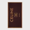 Beach Towel in Celine Triomphe Terry Cotton Beach Towel in Celine Triomphe Terry Cotton