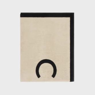 Beach Towel in Celine Triomphe Terry Cotton