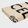 Beach Towel in Celine Triomphe Terry Cotton Beach Towel in Celine Triomphe Terry Cotton