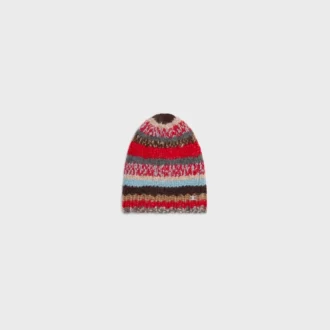 Beanie in Mouline Alpaca and Wool