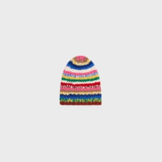 Beanie in Mouline Alpaca and Wool