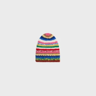 Beanie in Mouline Alpaca and Wool