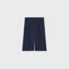Bermudas in Cotton and Wool Gabardine Bermudas in Cotton and Wool Gabardine