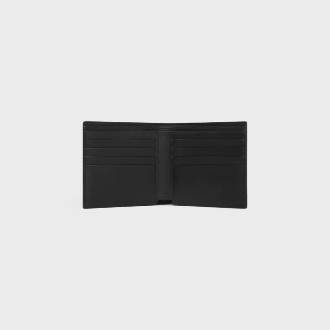 Bi-Fold Card Holder in Calfskin with Triomphe Embossed Bi-Fold Card Holder in Calfskin with Triomphe Embossed