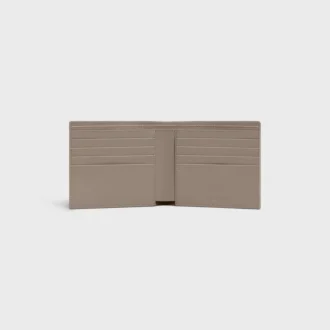 Bi-Fold Card Holder in Grained Calfskin