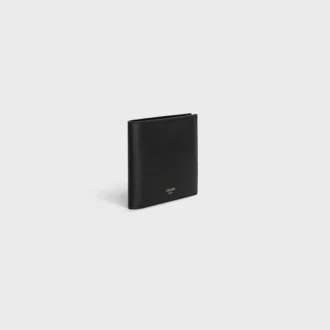 Bi-Fold Card Holder in Grained Calfskin