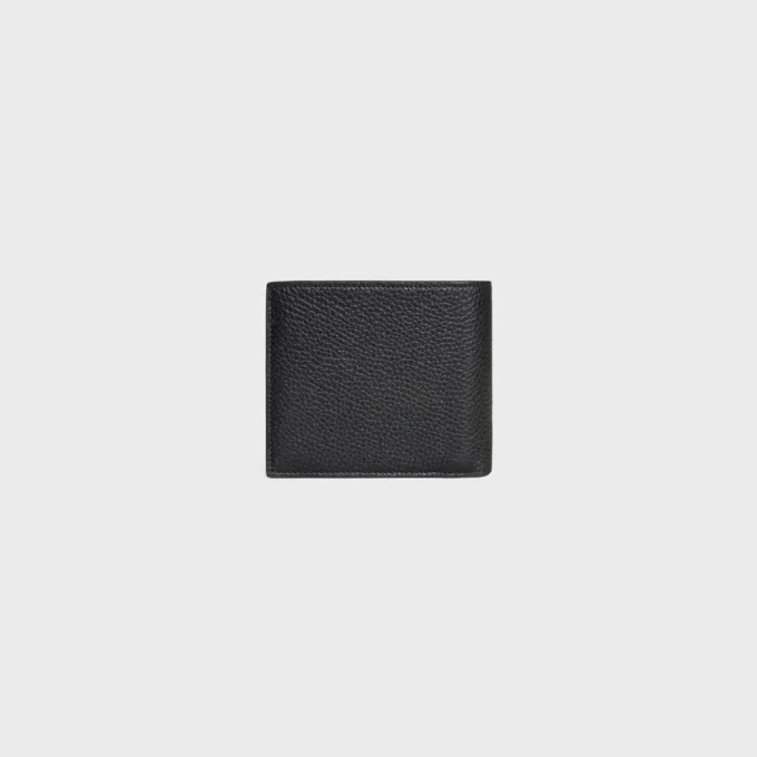 Bi-Fold Card Holder in Grained Calfskin Bi-Fold Card Holder in Grained Calfskin
