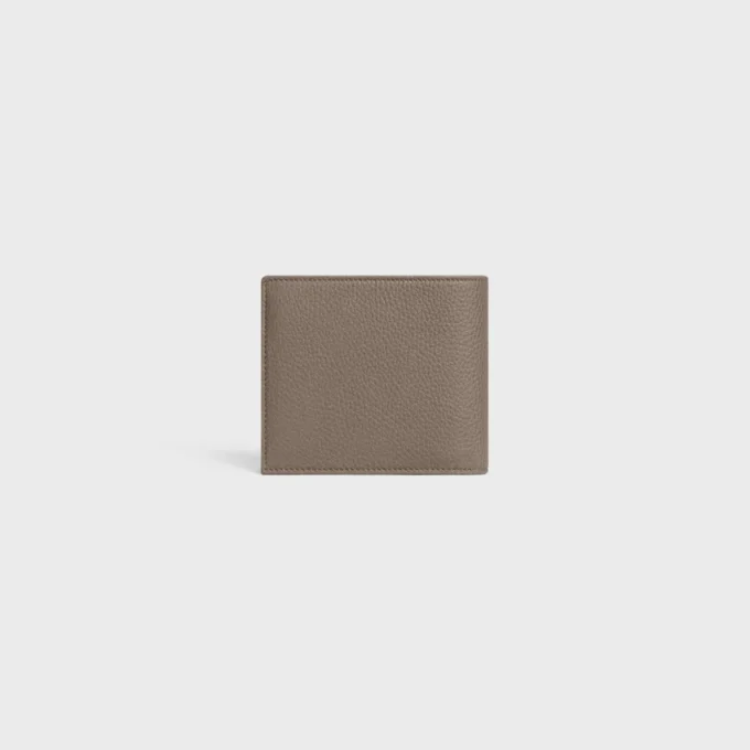 Bi-Fold Card Holder in Grained Calfskin Bi-Fold Card Holder in Grained Calfskin