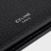 Bi-Fold Card Holder in Grained Calfskin Bi-Fold Card Holder in Grained Calfskin