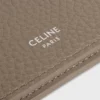 Bi-Fold Card Holder in Grained Calfskin Bi-Fold Card Holder in Grained Calfskin