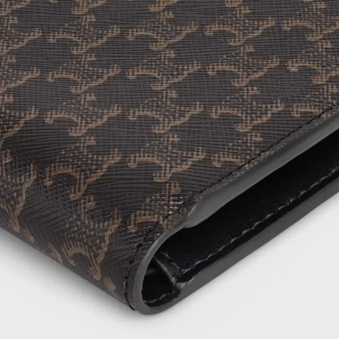 Bi-Fold Card Holder in Triomphe Canvas