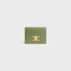 Bi-Fold Card Holder Triomphe in Shiny Calfskin