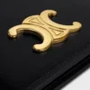Bi-Fold Card Holder Triomphe in Shiny Calfskin