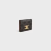 Bi-Fold Card Holder Triomphe in Triomphe Canvas Bi-Fold Card Holder Triomphe in Triomphe Canvas
