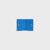 Bi-Fold Card Holder Triomphe Stamp in Supple Grained Calfskin