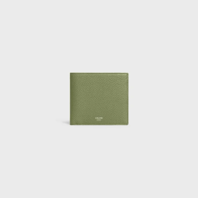 Bi-Fold Wallet in Grained Calfskin Bi-Fold Wallet in Grained Calfskin