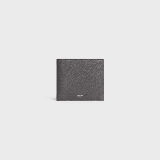 Bi-Fold Wallet in Grained Calfskin Bi-Fold Wallet in Grained Calfskin
